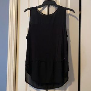 Black Michael Kors Sleeveless Blouse